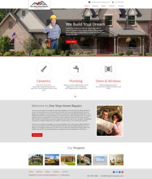 Web Design by ApurbaMan for this project | Design #11818103