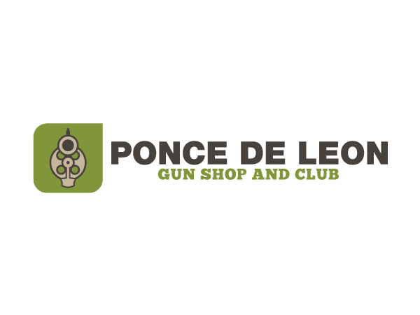 Logo Design by ABG for Ponce de Leon Gun Shop & Club | Design #11894023