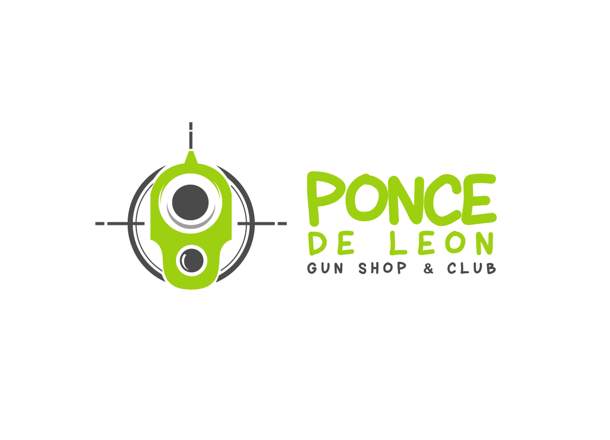 Logo Design by creative.bugs for Ponce de Leon Gun Shop & Club | Design #11967294