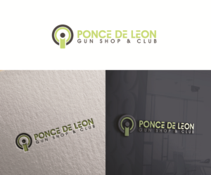 Logo Design by eMARK for Ponce de Leon Gun Shop & Club | Design: #11996261