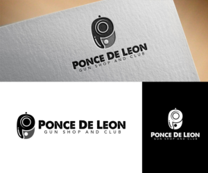 Logo Design by PsyPen for Ponce de Leon Gun Shop & Club | Design #11822001
