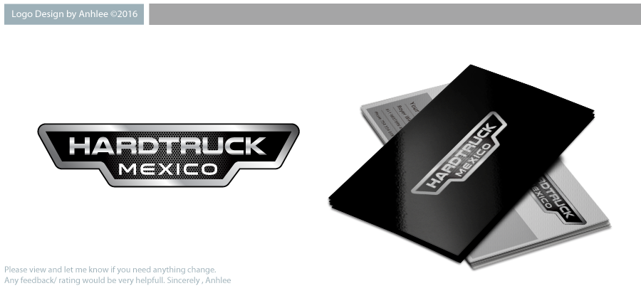 Logo Design by Anhlee for Hardtruck Mexico | Design #11816282