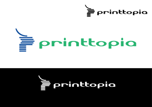 Printtopia (byline The Ultimate Office Printing Experence) | Logo Design by Mokora