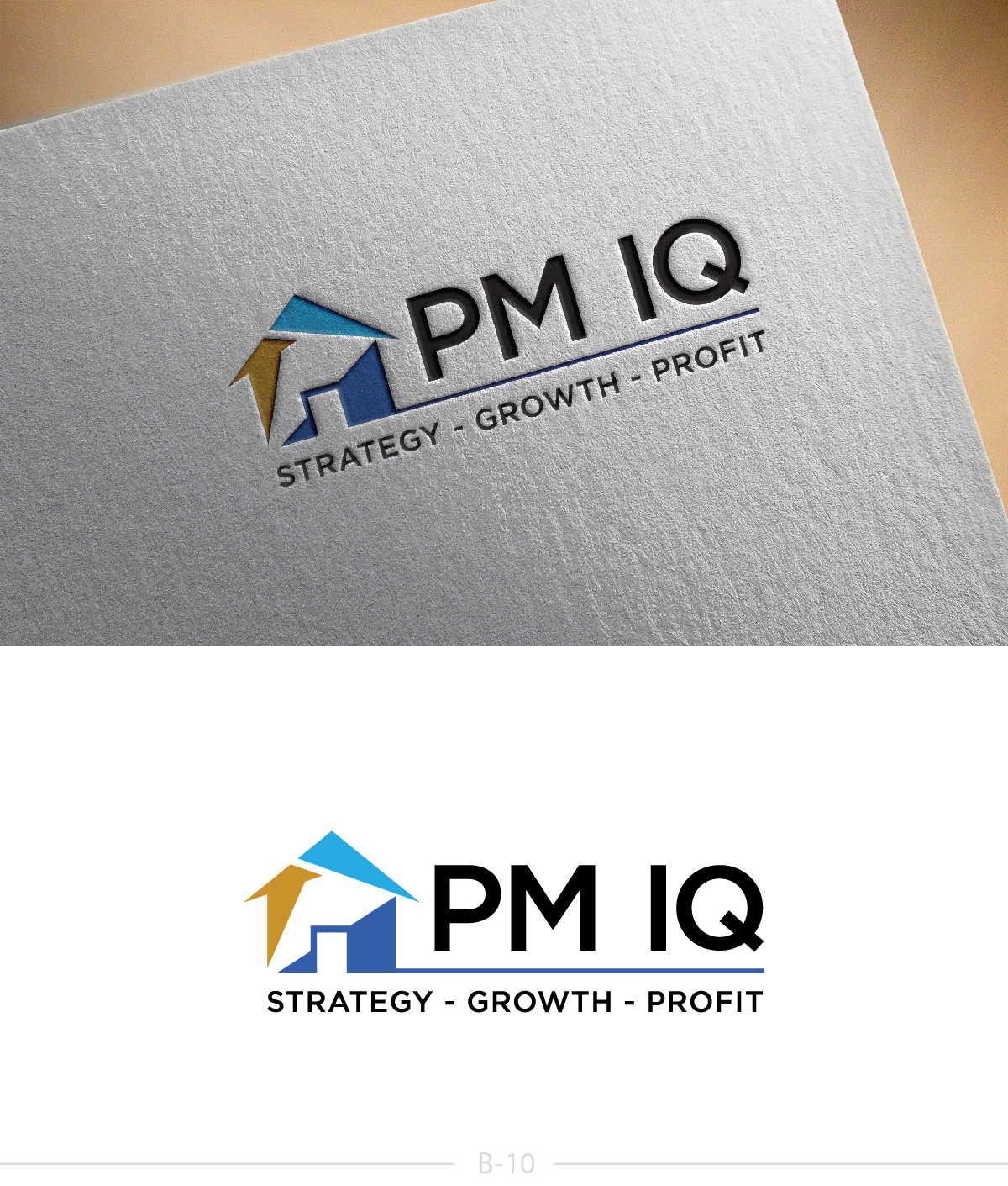 Logo Design by Designanddevelopment for PM IQ | Design: #11878399