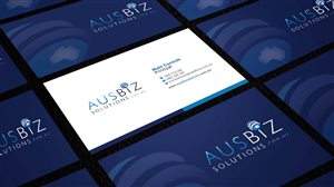 Business Card Design by AZ for AusBiz Solutions.com.au | Design: #2353967