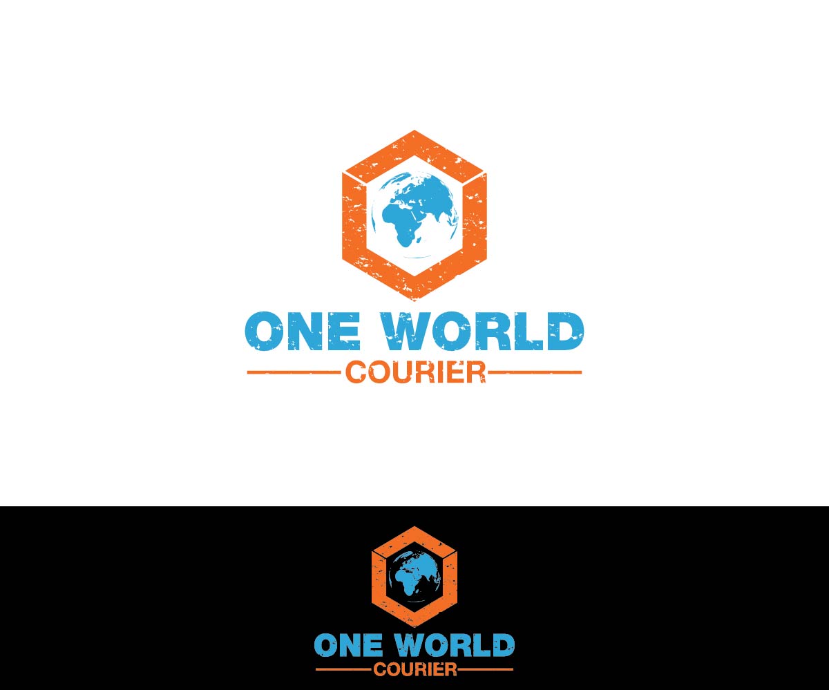 Logo Design by joliau for One World Courier | Design #11842245