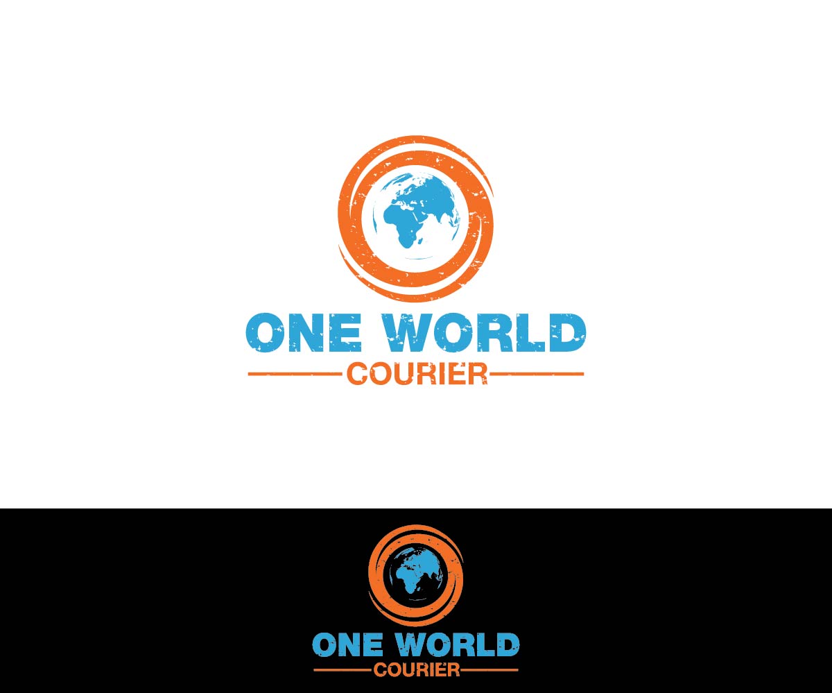 Logo Design by joliau for One World Courier | Design #11842246
