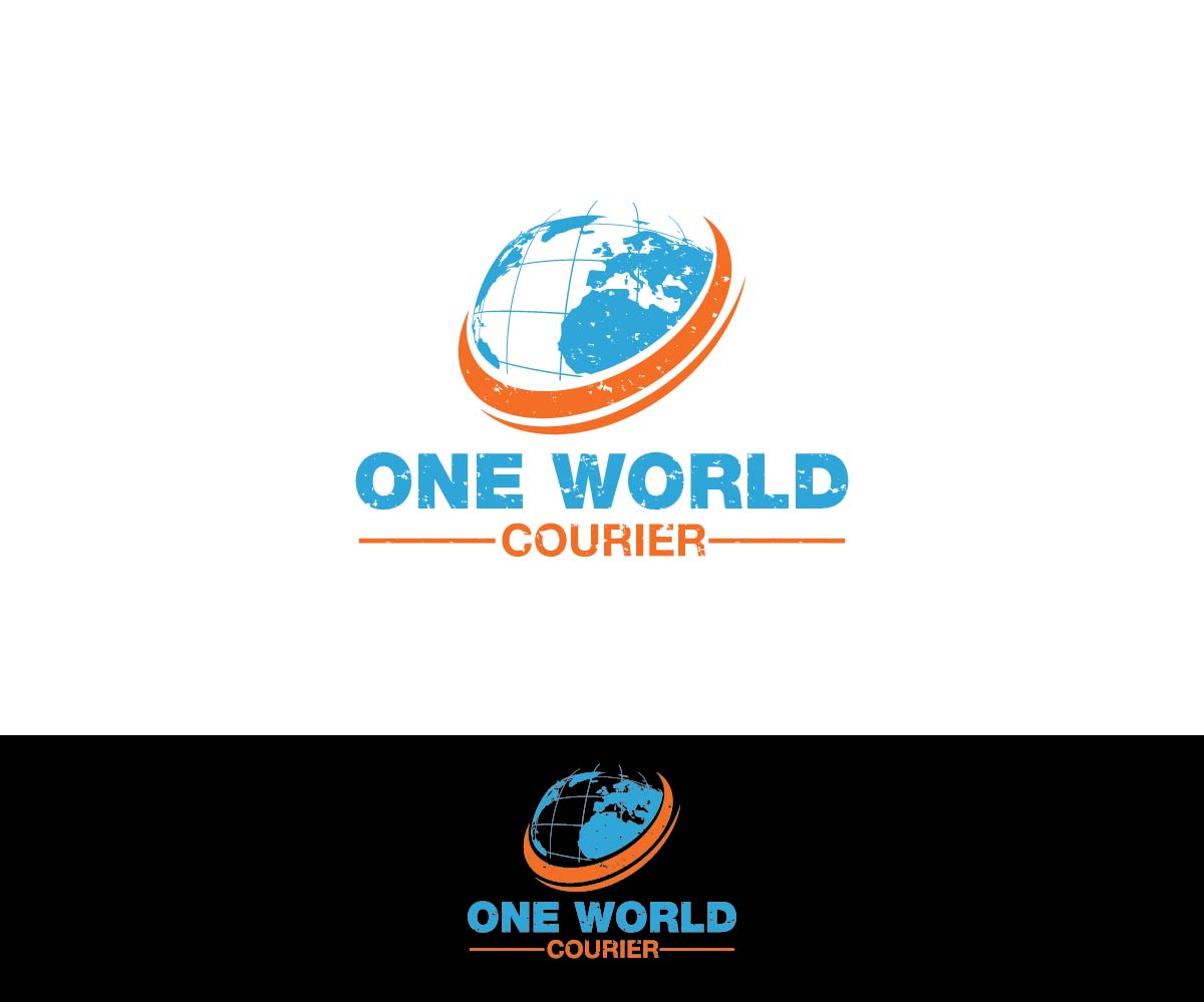 Logo Design by joliau for One World Courier | Design #11842247