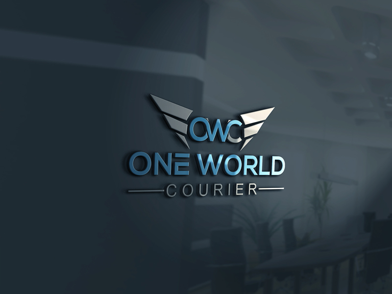 Logo Design by Mehedi Hasan ™ for One World Courier | Design #11819992