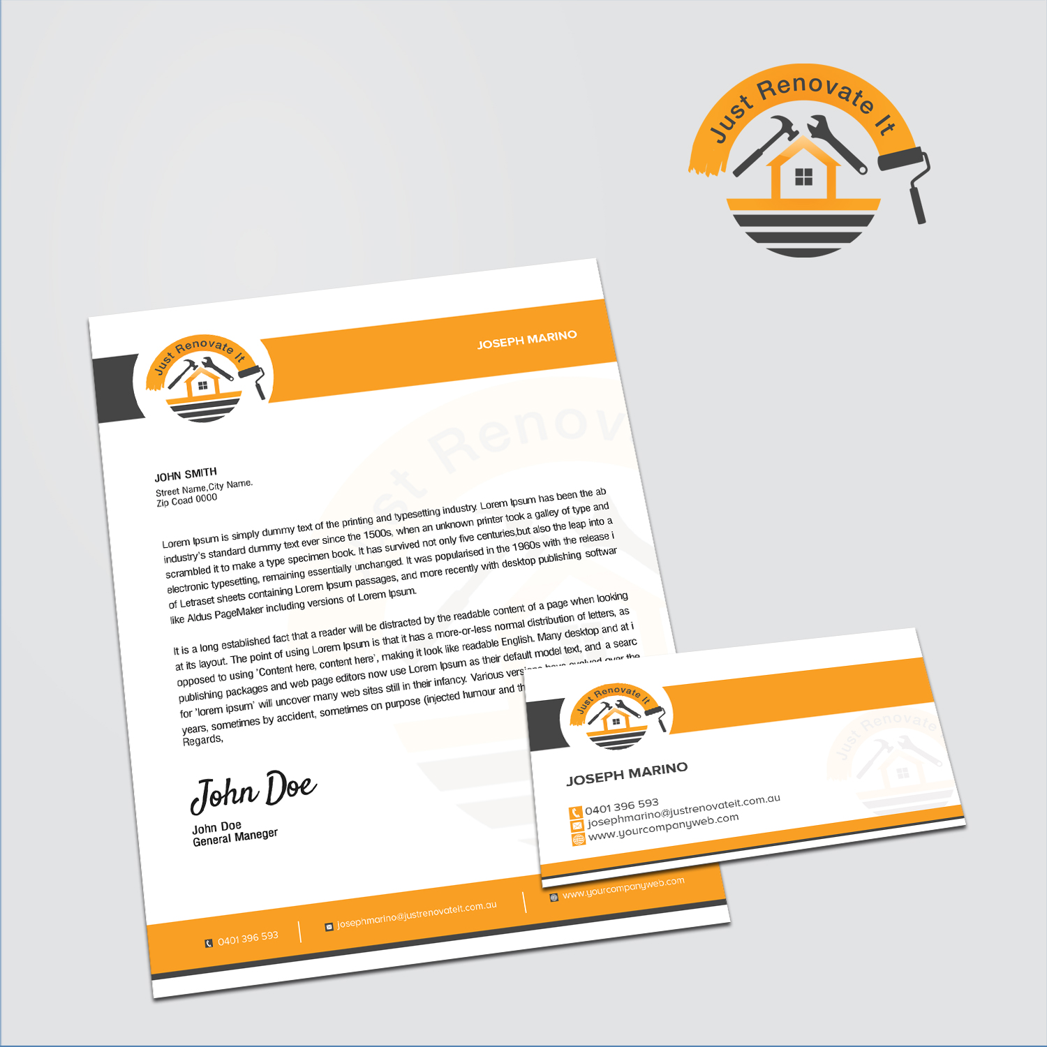 Stationery Design by SL Designer for this project | Design #11828658