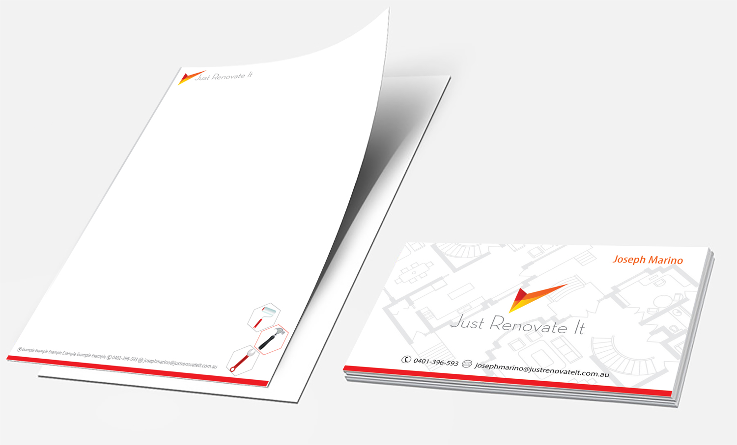 Stationery Design by Petter Goms for this project | Design #11868733