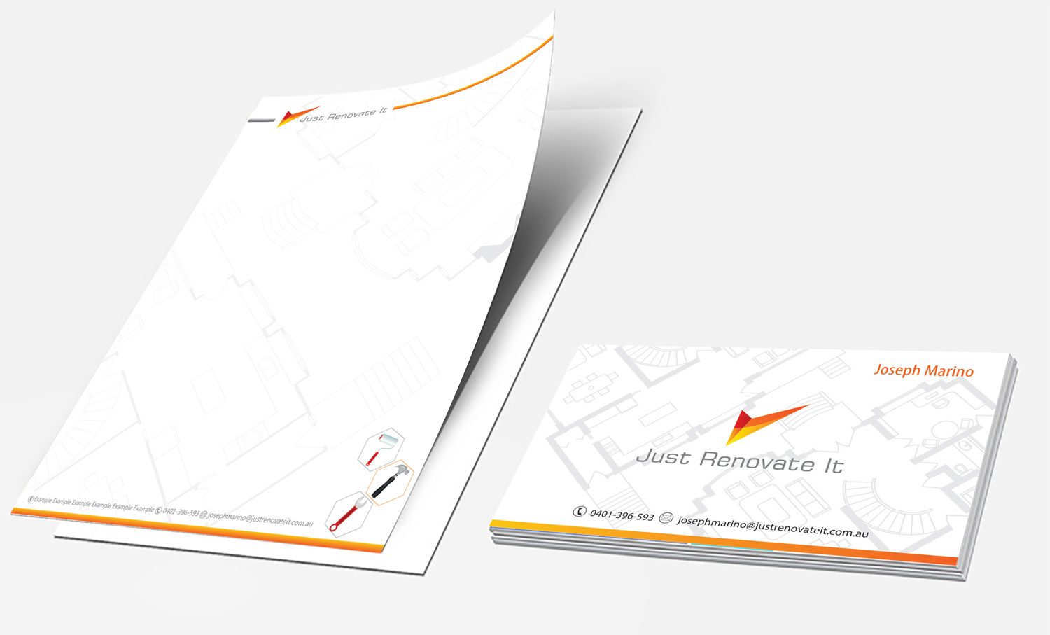 Stationery Design by Petter Goms for this project | Design #11868734