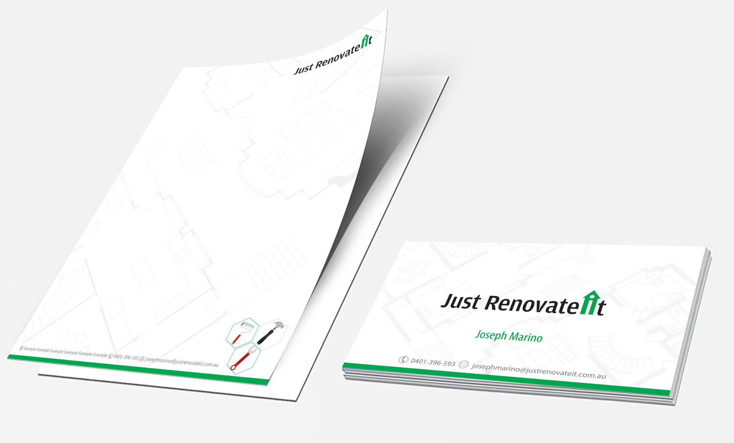 Stationery Design by Petter Goms for this project | Design #11870790