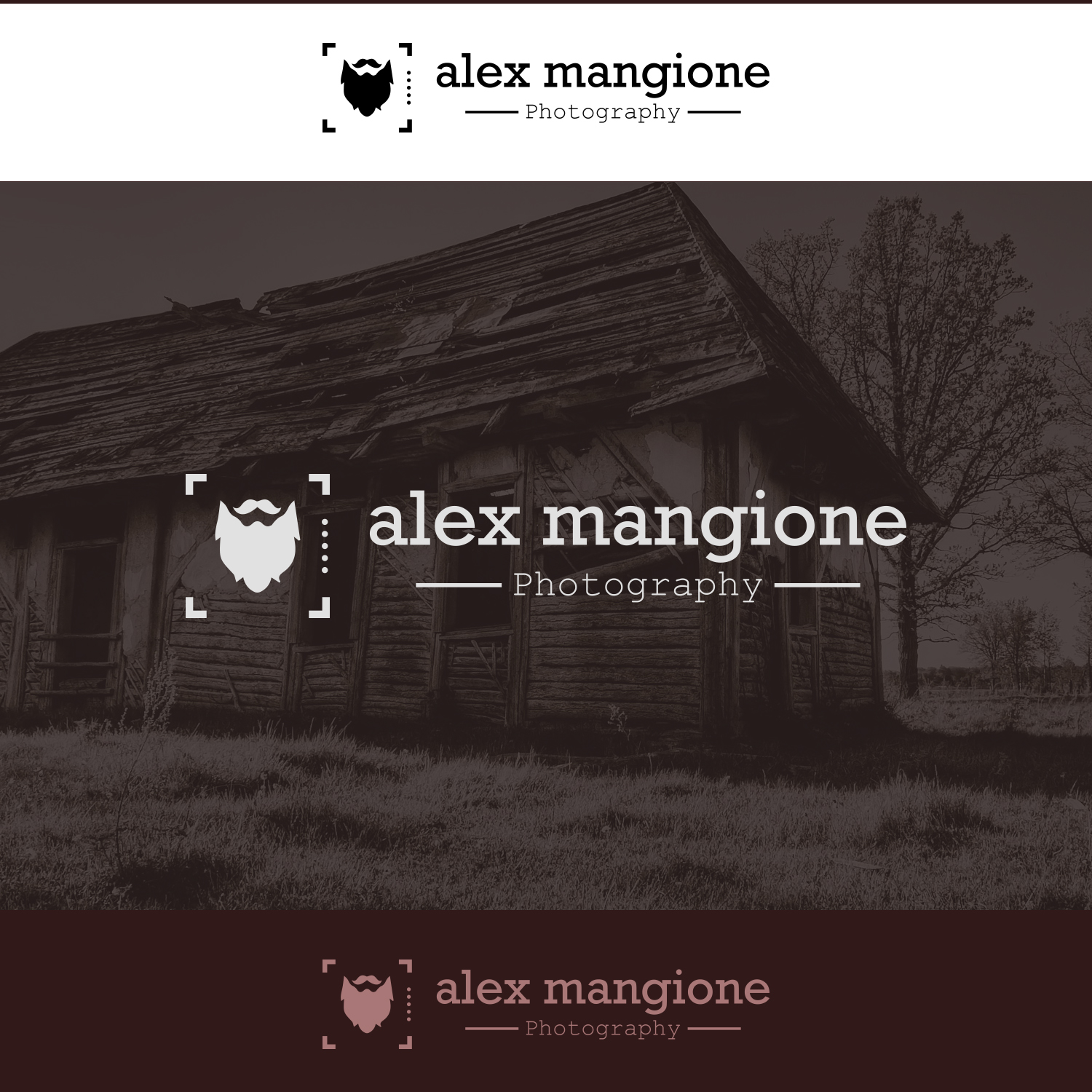 Diseño de Logo por IMD-HUB para Alex Mangione Photography | Diseño #11815266