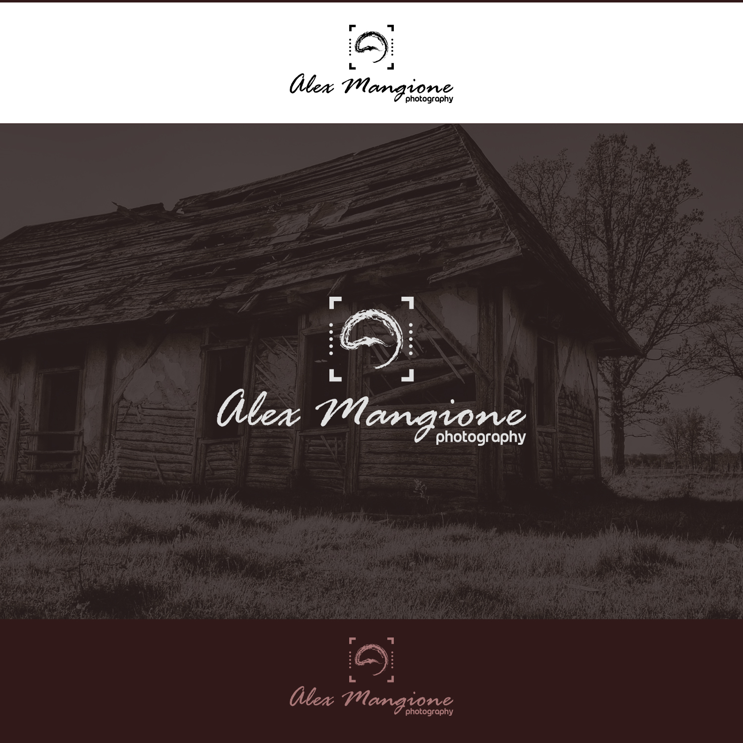 Logo Design by IMD-HUB for Alex Mangione Photography | Design #11815337