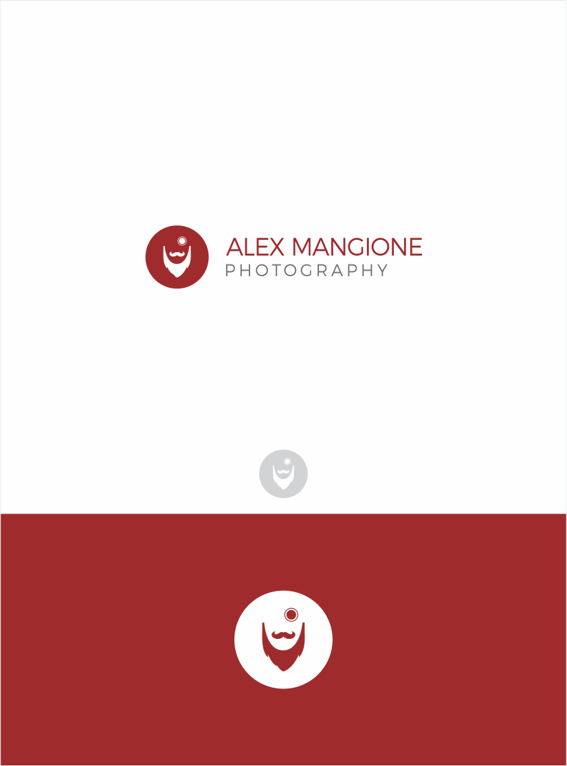 Logo Design by Naavyd for Alex Mangione Photography | Design #11818529