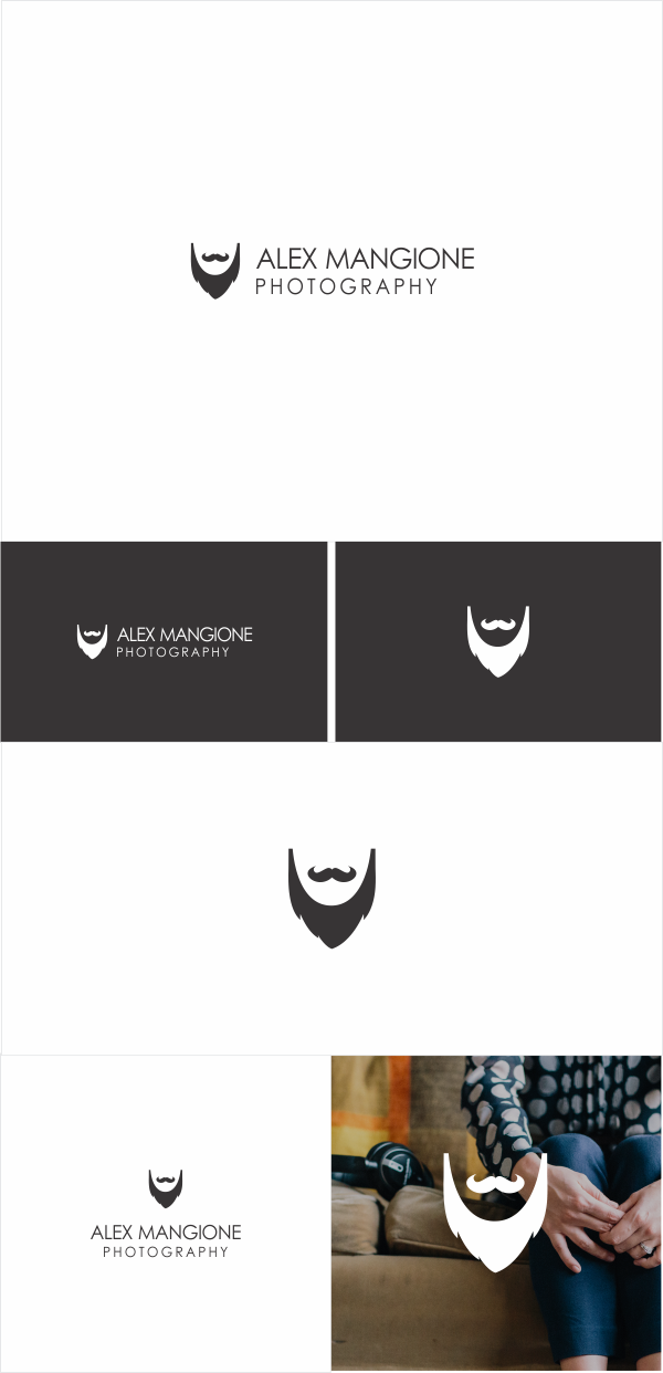 Logo Design by Naavyd for Alex Mangione Photography | Design #11818530