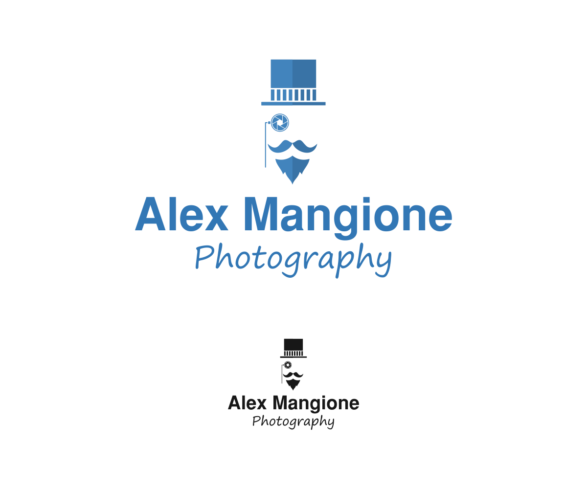 Logo Design by wayo remora for Alex Mangione Photography | Design #11826883