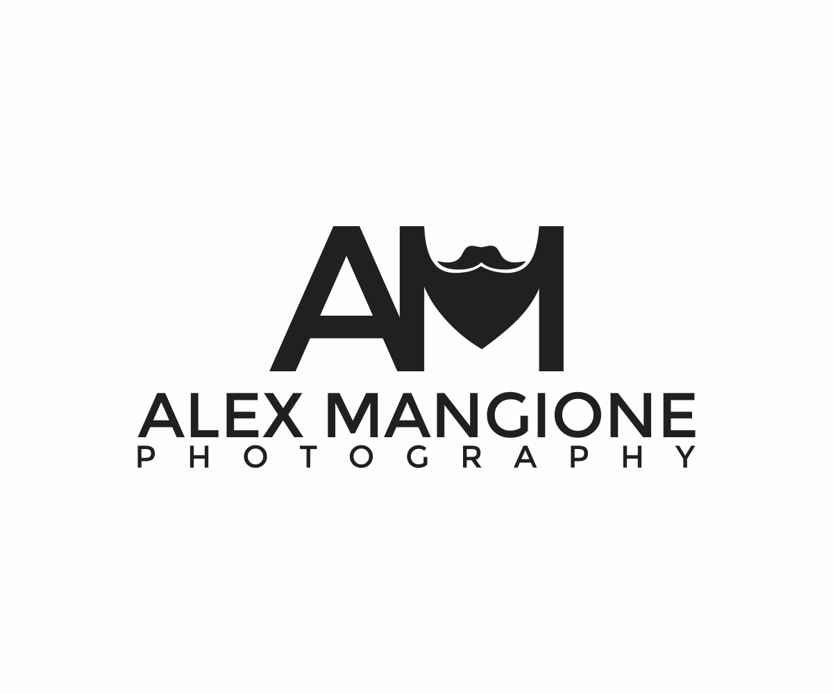 Logo Design by Khalik for Alex Mangione Photography | Design #11814637