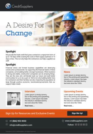 Newsletter Design by artexalt