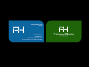 Design de Carte de Visite par Creations Box 2015 pour Professional Hearing HealthCare | Design : #11823602