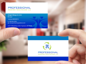 Design de Carte de Visite par Creations Box 2015 pour Professional Hearing HealthCare | Design : #11823604