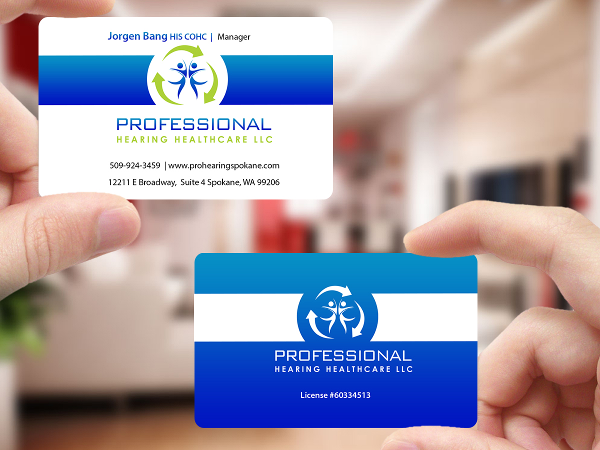 Design de Carte de Visite par Creations Box 2015 pour Professional Hearing HealthCare | Design #11823606