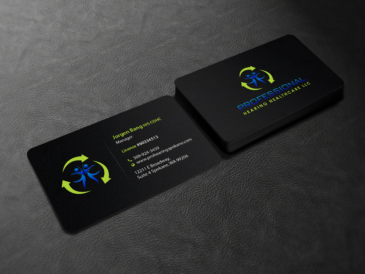 Design de Carte de Visite par Creations Box 2015 pour Professional Hearing HealthCare | Design #11823611