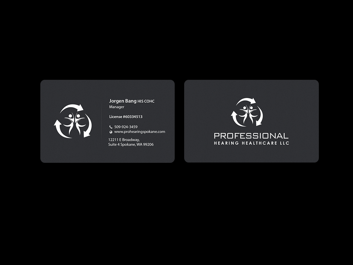Design de Carte de Visite par Creations Box 2015 pour Professional Hearing HealthCare | Design #11823612