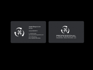 Design de Carte de Visite par Creations Box 2015 pour Professional Hearing HealthCare | Design : #11823612