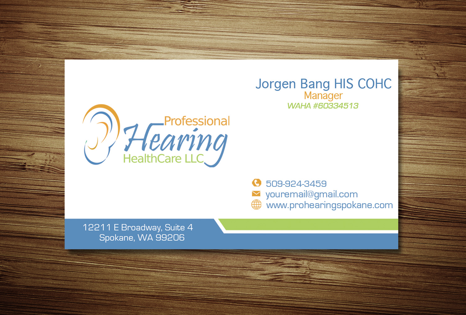 Business Card Design by gayathrik2244 for Professional Hearing HealthCare | Design #11868850