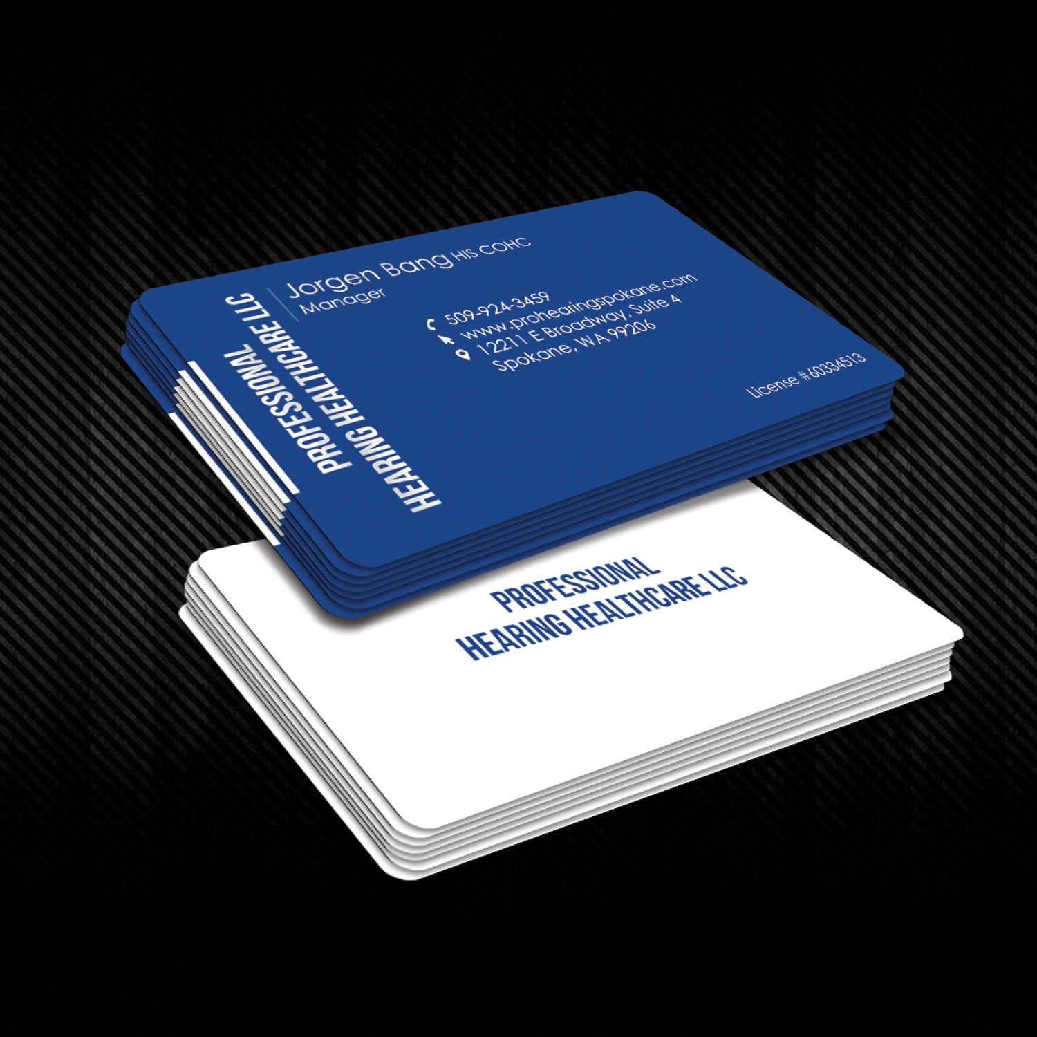 Design de Carte de Visite par logoguider pour Professional Hearing HealthCare | Design : #11828957