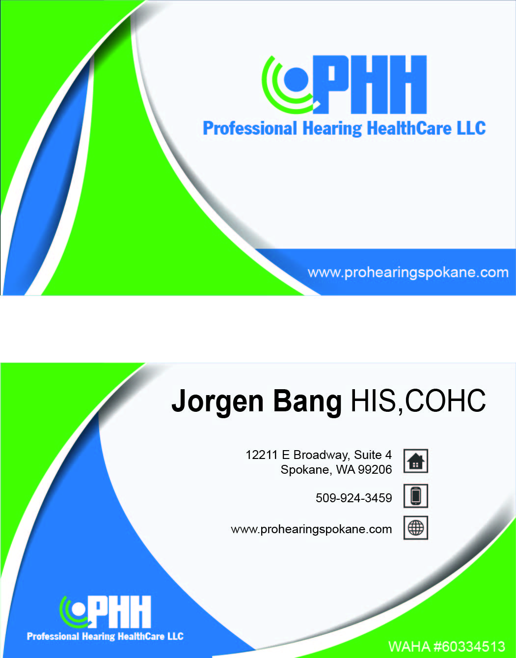 Design de Carte de Visite par kingrl pour Professional Hearing HealthCare | Design #11851192