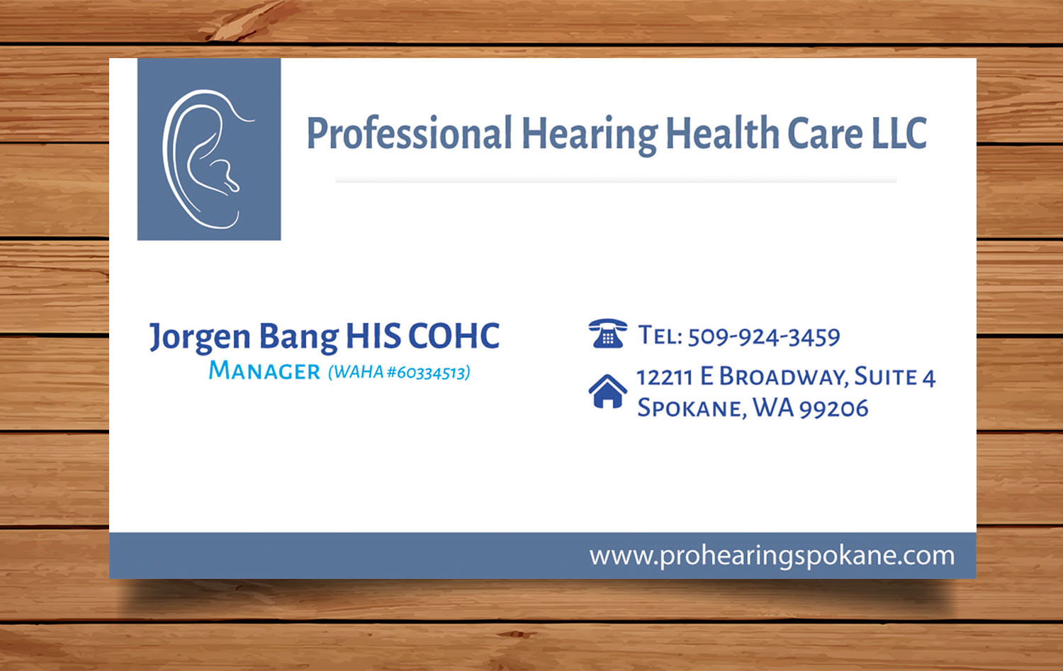 Business Card Design by TanaMa Creations for Professional Hearing HealthCare | Design #11884914