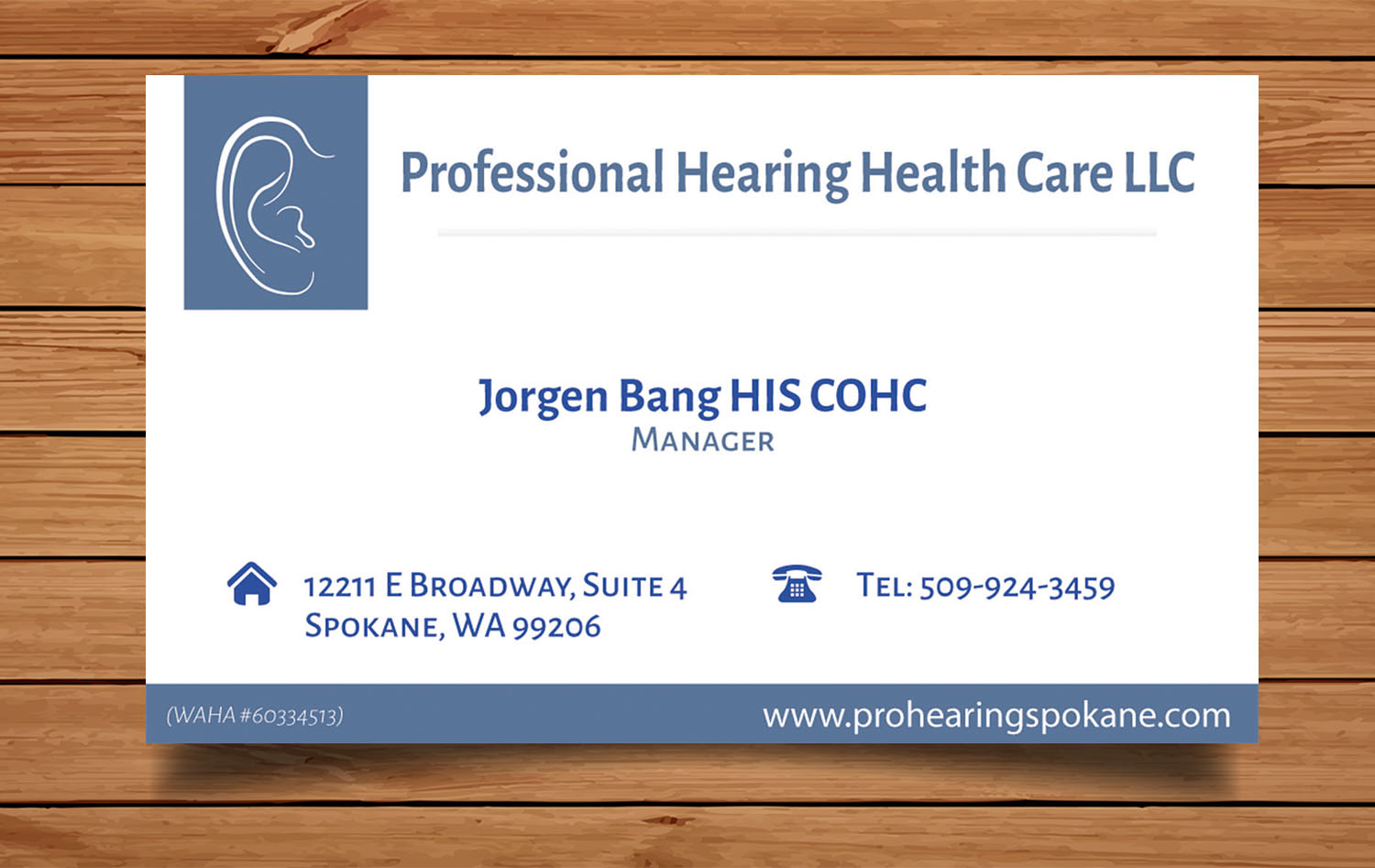Business Card Design by TanaMa Creations for Professional Hearing HealthCare | Design #11884915