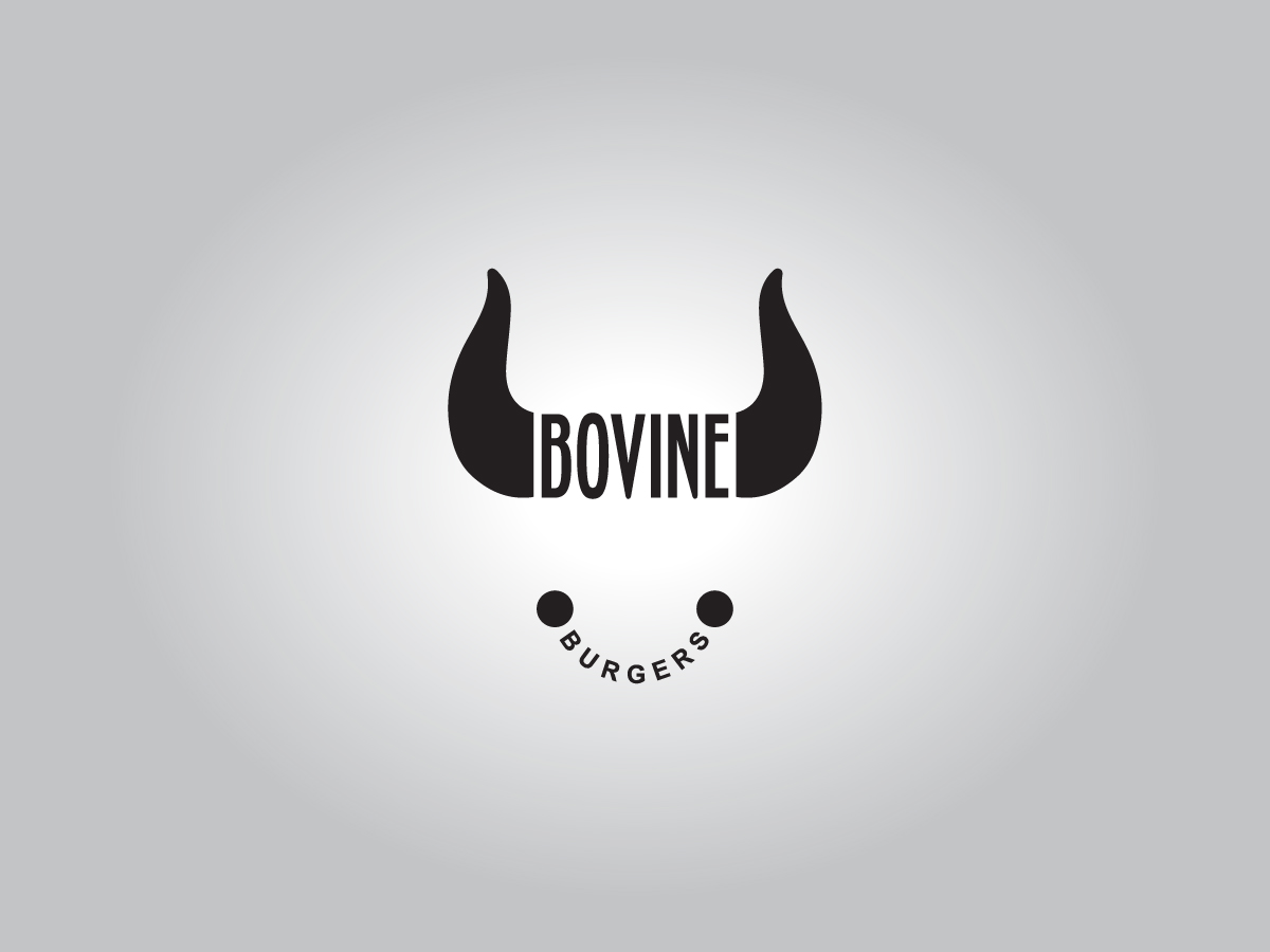 Logo Design by Kristijan Trajchev for Bovine Burgers, Inc. | Design #11840044