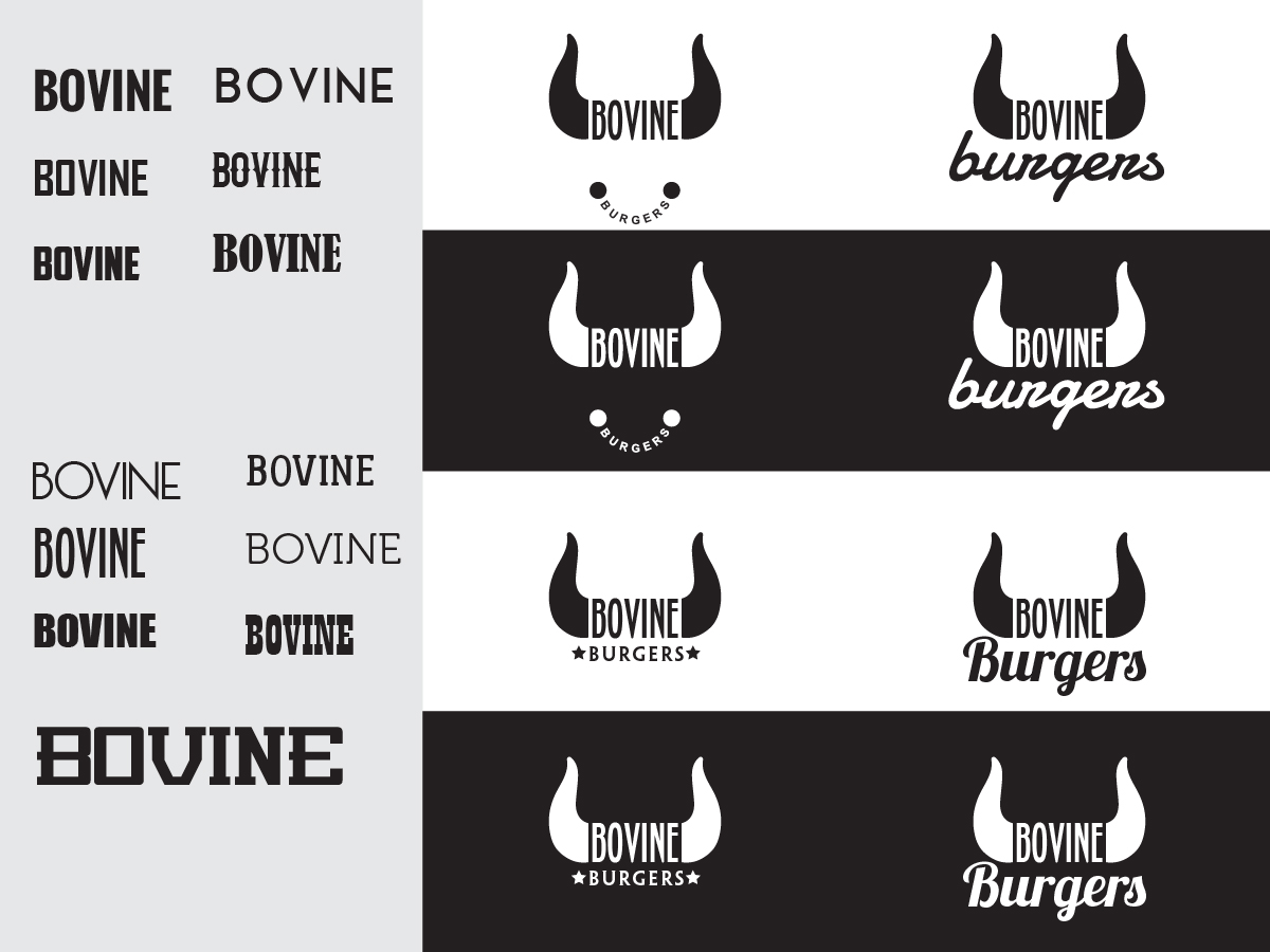 Diseño de Logo por Kristijan Trajchev para Bovine Burgers, Inc. | Diseño #11840045