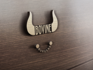 Logo Design by Kristijan Trajchev for Bovine Burgers, Inc. | Design: #11840047
