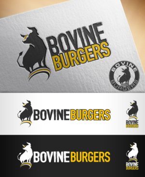 Logo Design by nivleik for Bovine Burgers, Inc. | Design: #11833887