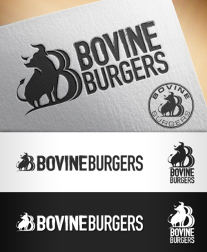 Logo Design by nivleik for Bovine Burgers, Inc. | Design: #11853685