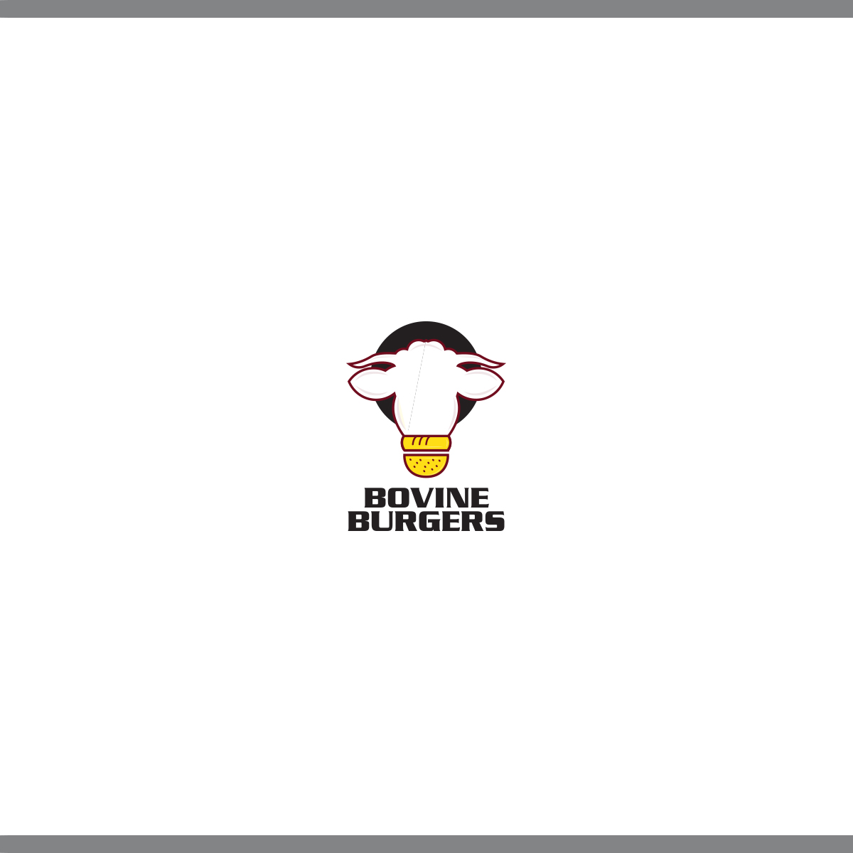 Logo Design by mouniradv for Bovine Burgers, Inc. | Design #11872367