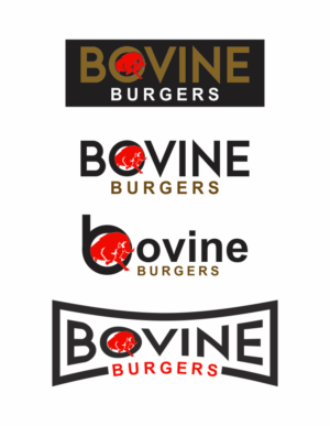 Logo Design by pa2pat for Bovine Burgers, Inc. | Design: #11834550