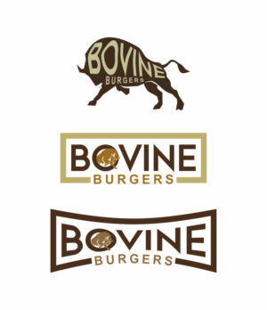 Logo Design by pa2pat for Bovine Burgers, Inc. | Design: #11843042
