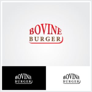Diseño de Logo por bdesigner9 para Bovine Burgers, Inc. | Diseño #11872181