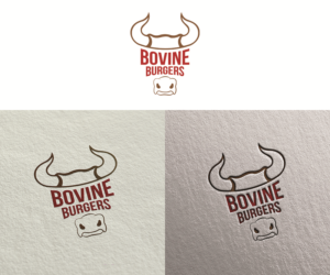Logo Design by eMARK for Bovine Burgers, Inc. | Design: #11840988