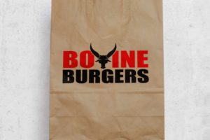 Logo Design by R.Bello for Bovine Burgers, Inc. | Design: #11864505