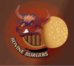 Logo Design by Thikitty2412 for Bovine Burgers, Inc. | Design: #11851491