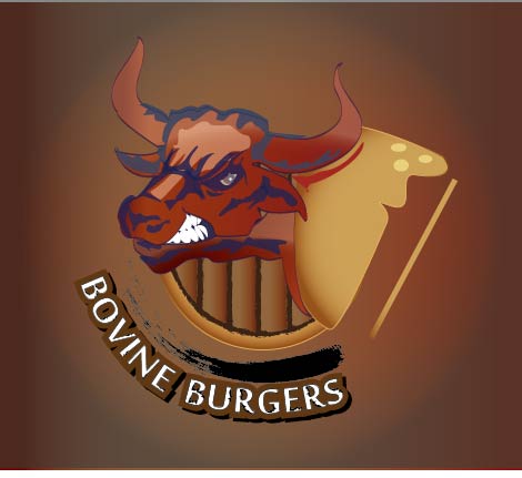 Diseño de Logo por Thikitty2412 para Bovine Burgers, Inc. | Diseño #11866283