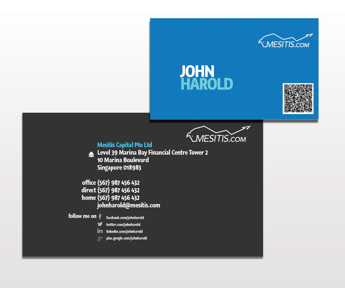 Letterhead Design by  Harpreet Singh for Mesitis Capital Pte Ltd | Design #2380036
