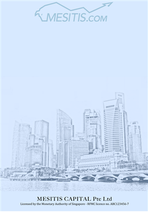 Letterhead Design by  Andy Dollinger for Mesitis Capital Pte Ltd | Design: #2369211